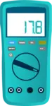 illustration of multimeter for testing mobile devices